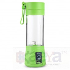 OkaeYa Porcelain Portable and Rechargeable Battery Juicer Blender, usb juicer 10X 10 X 25 Cms, color may vary